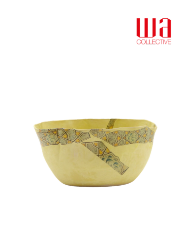 Yellow Traces Bowl