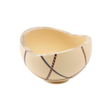 Light Yellow MarquetryMania Bowl