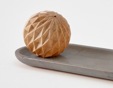 Grey Incense Holder