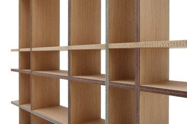Criss-Cross Shelving