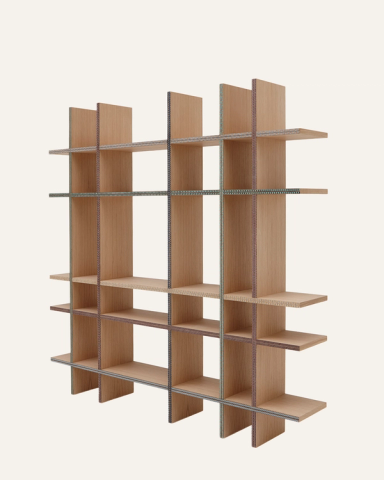 Criss-Cross Shelving