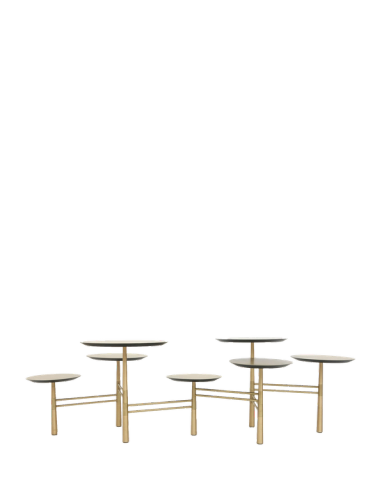 Tapis D'Orient Pebble Low Table Brass