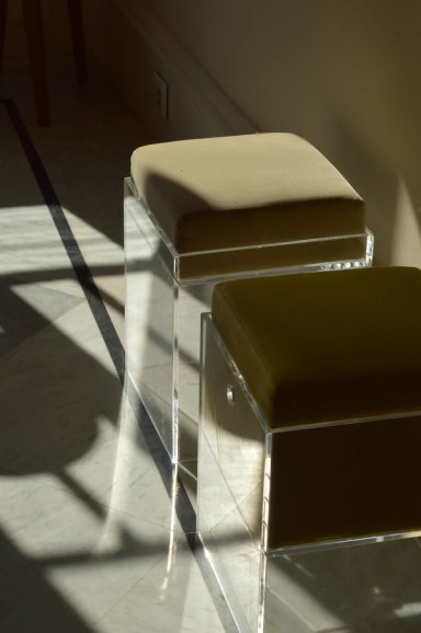 Japanese Floating Stool Shallow