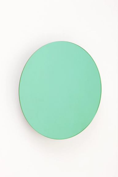 Green Round Refraction Mirror
