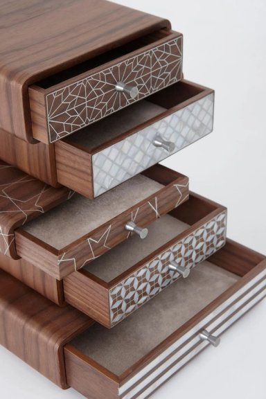 Curved Stackable Drawers