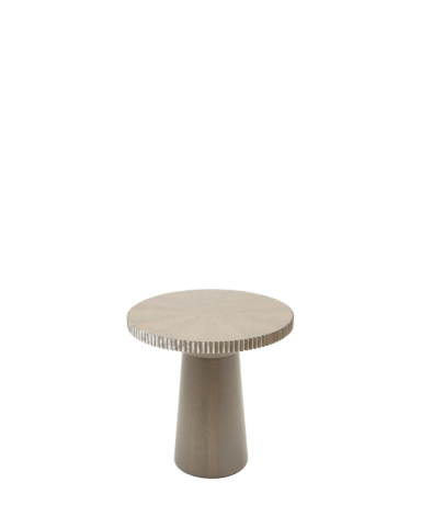 Grey ZigZag Low Table