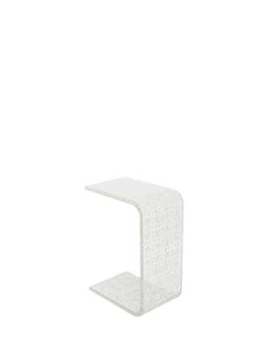 Mother of Pearl Clear C Table