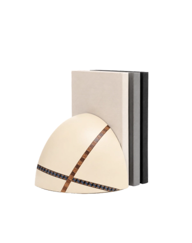 Cream MarquetryMania Bookstopper
