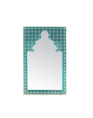 Turquoise Arabian Night Mirror