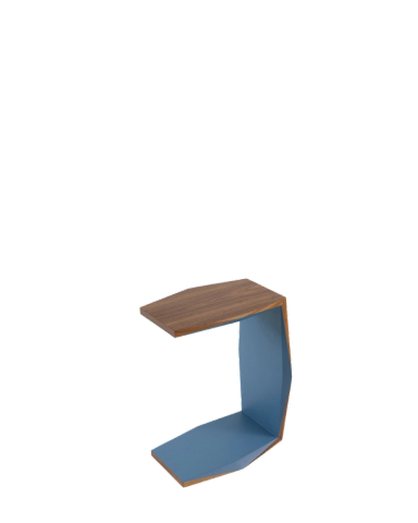 Blue Origami C Table