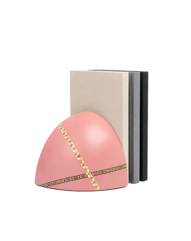 Pink MarquetryMania Bookstopper