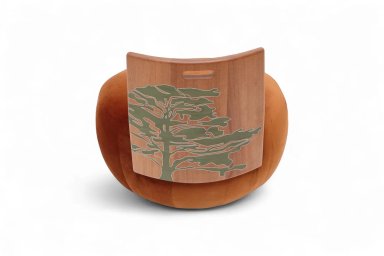 Cedar Pebble Seat