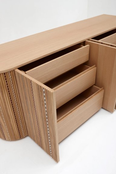 Classic Pleated Buffet