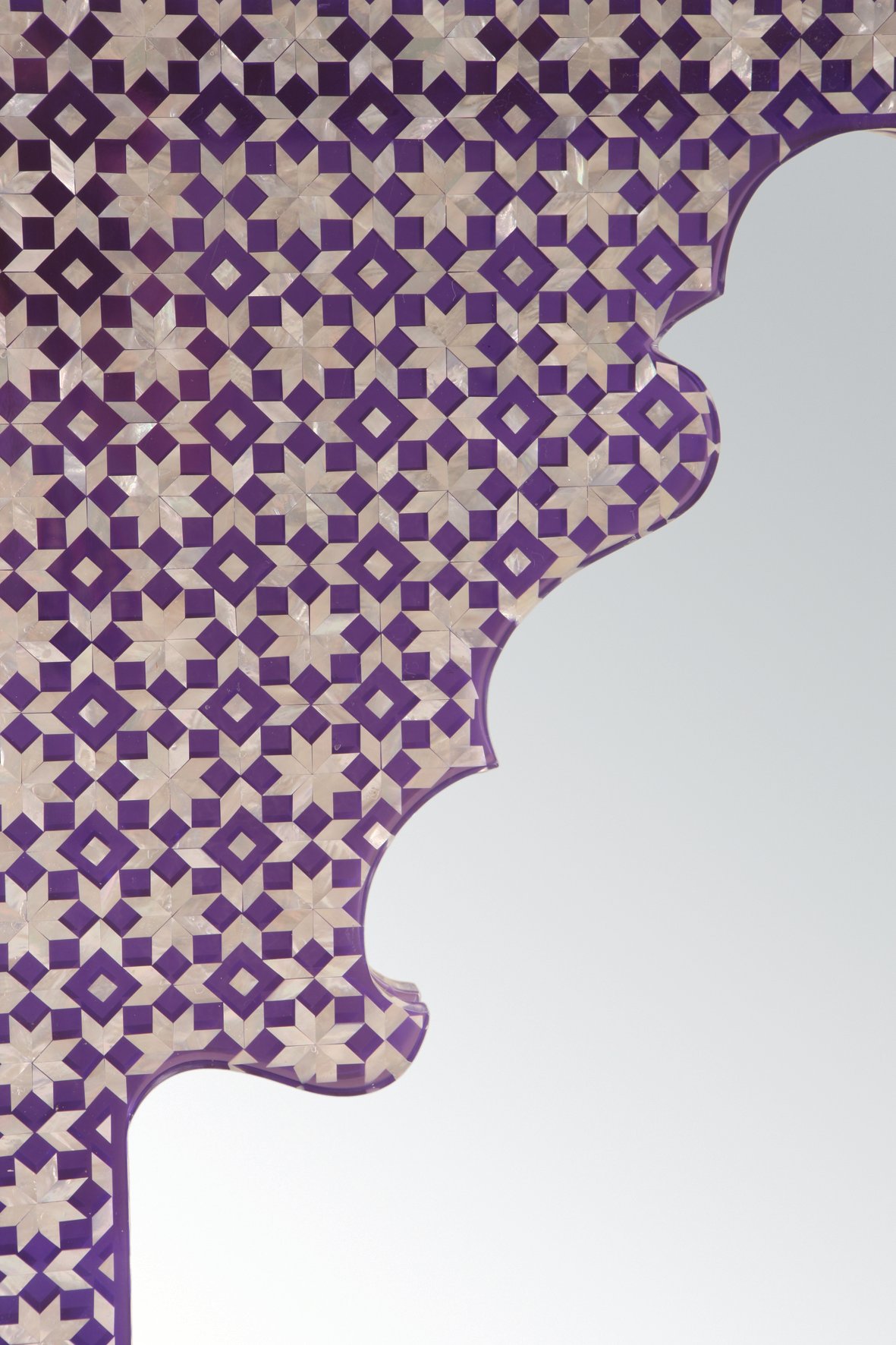 ARABIAN NIGHT MIRROR PURPLE H6 DETAIL