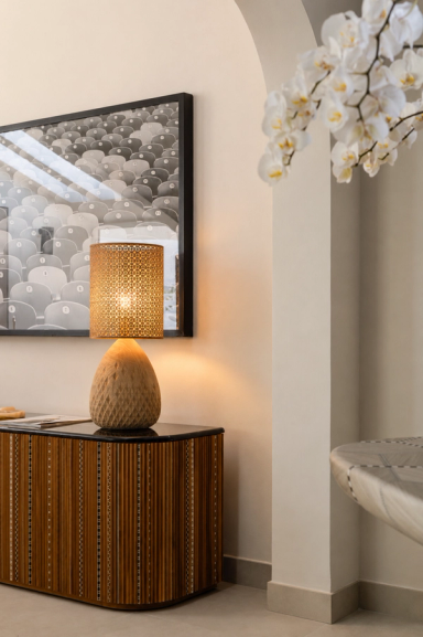 Natural Palma Table Lamp