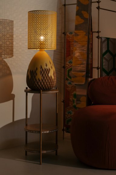Yellow Palma Table Lamp