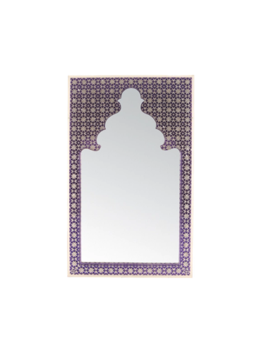 Purple Arabian Night Mirror
