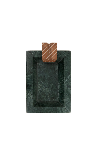 Green Rectangle Cigar Ashtray