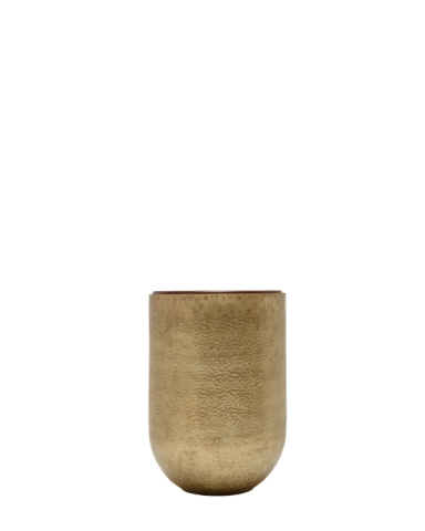 Hammered Brass Swirl