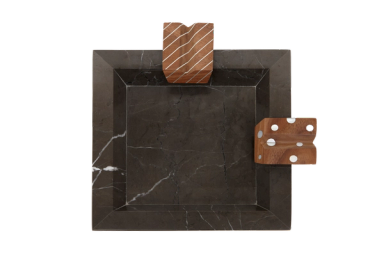 Grey Square Cigar Ashtray