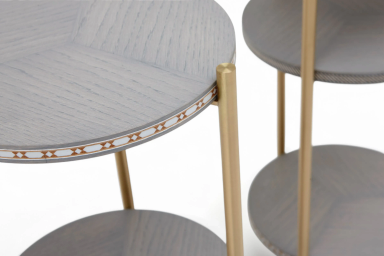 Grey Funquetry Contour Table