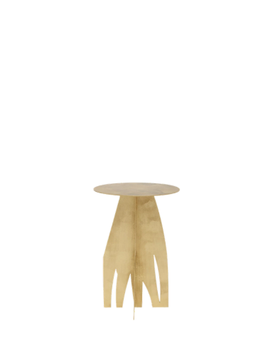 Gold Leaf Squid Table