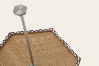 Blue Funquetry Serving Tray
