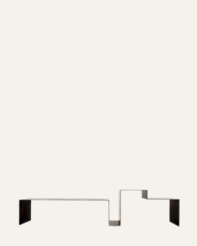 Sculpture Steel Low Table