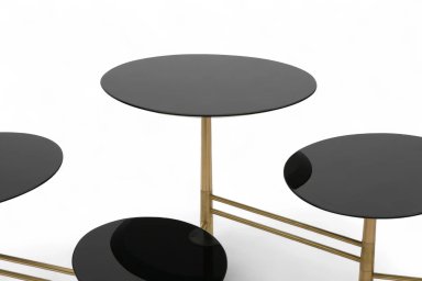 Lacquer Pebble Low Table