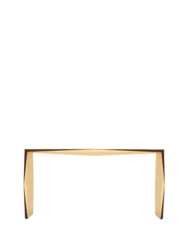 Gold Leaf Origami Console