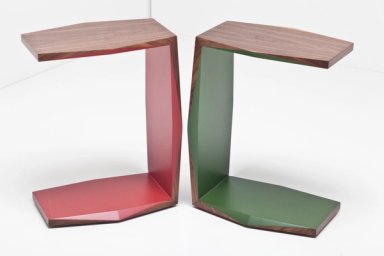 Red Origami C Table