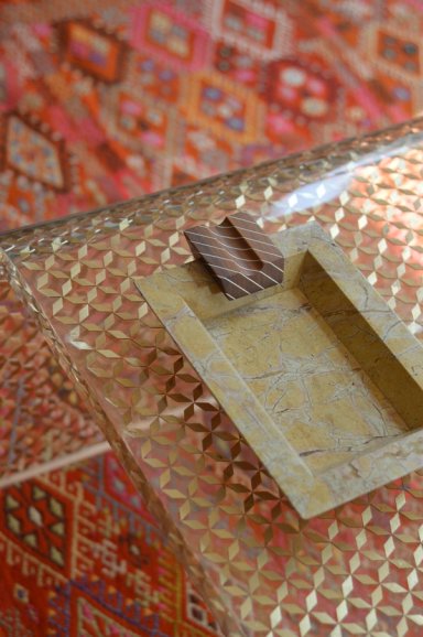 Yellow Rectangle Cigar Ashtray