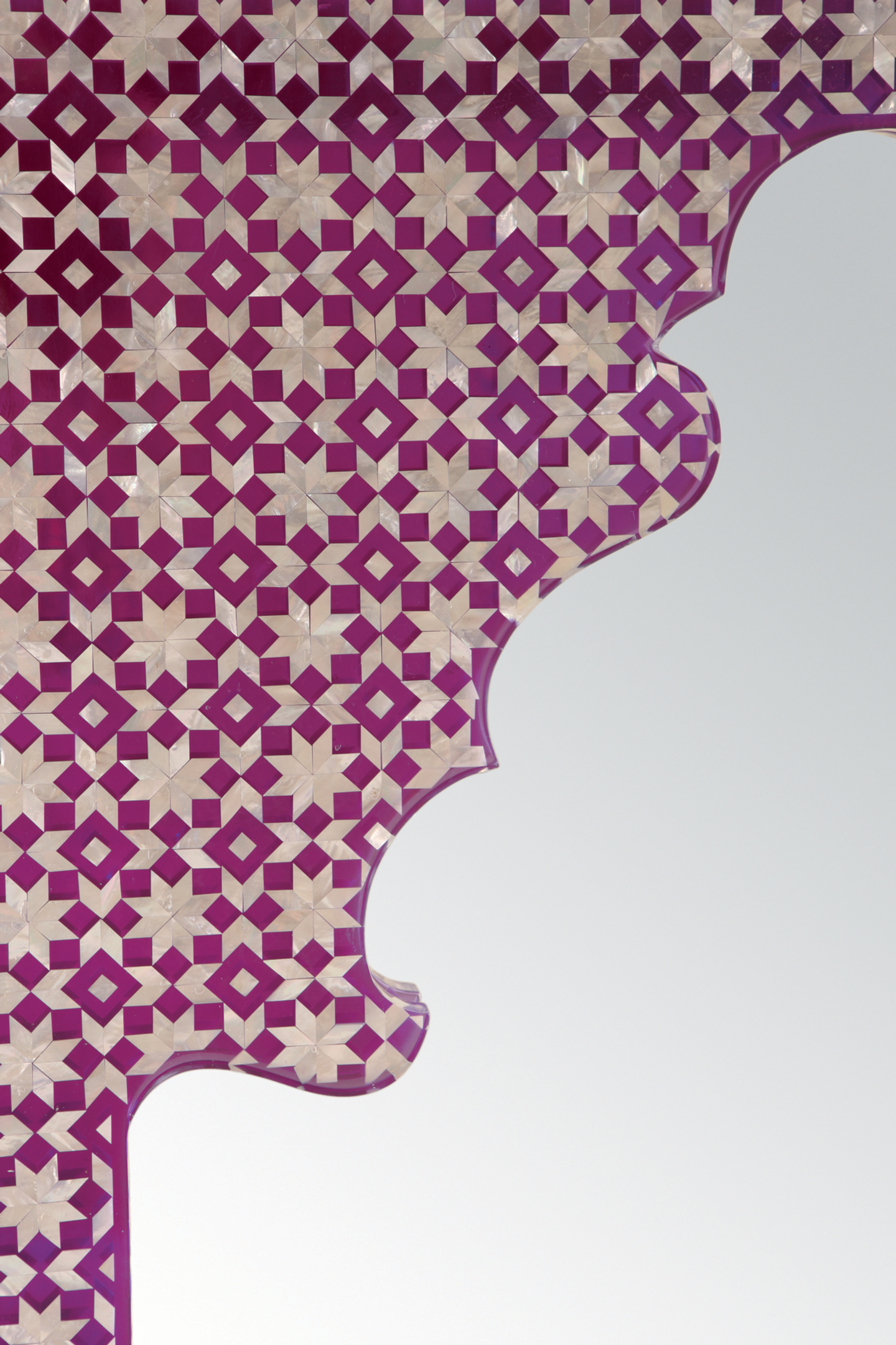 ARABIAN NIGHT MIRROR PURPLE H6 DETAIL