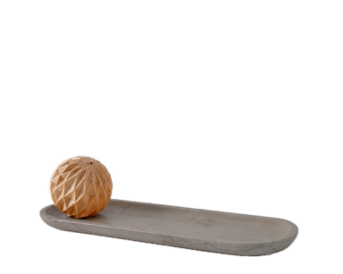 Grey Incense Holder