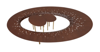 Coffee Bean Low Table