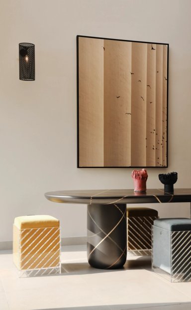MarquetryMania Dining Table