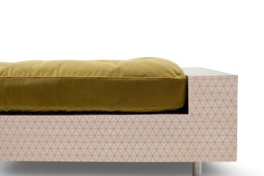 White Diwan Bench