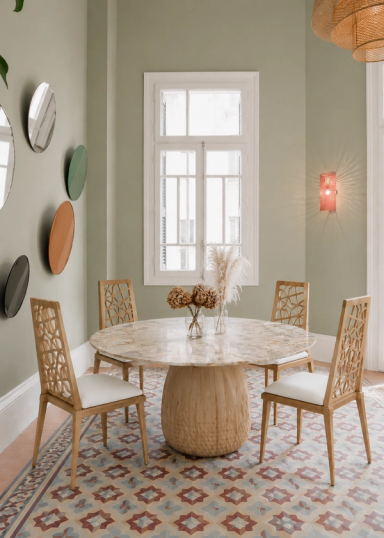 Maple Palma Dining Table