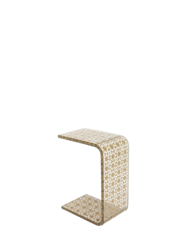 Brass Clear C Table