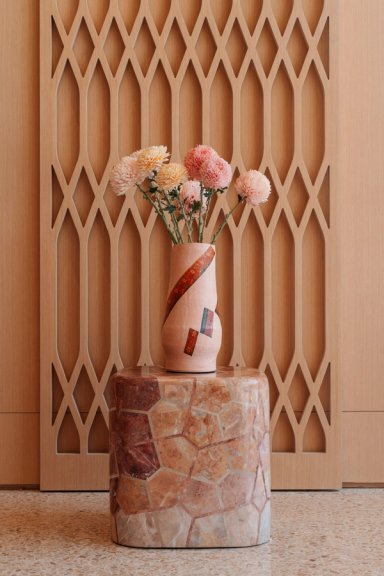 Pink Traces Vases