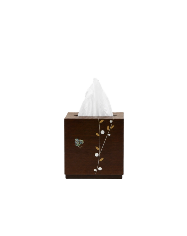 Square Butterfly Tissue Holder