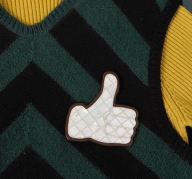 Thumbs Up Brooch
