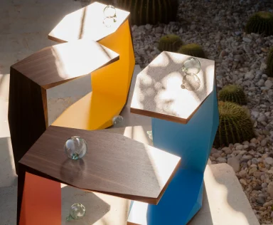 Green Origami C Table