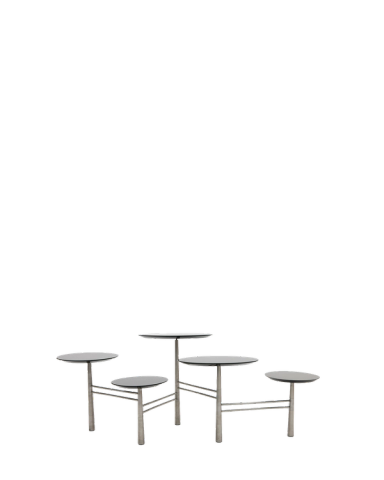 White Pebble Low Table
