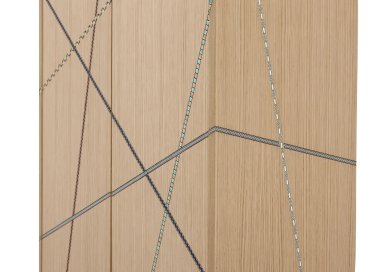 Criss-Cross Cabinet