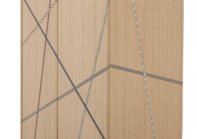 Criss-Cross Cabinet
