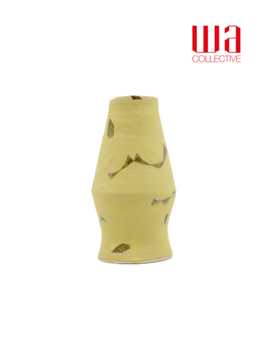 Yellow Traces Vases