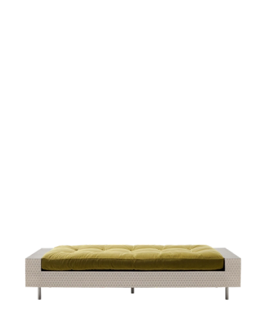 White Diwan Bench