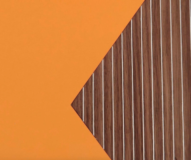 Caramel Geometrik Pentagon Tray