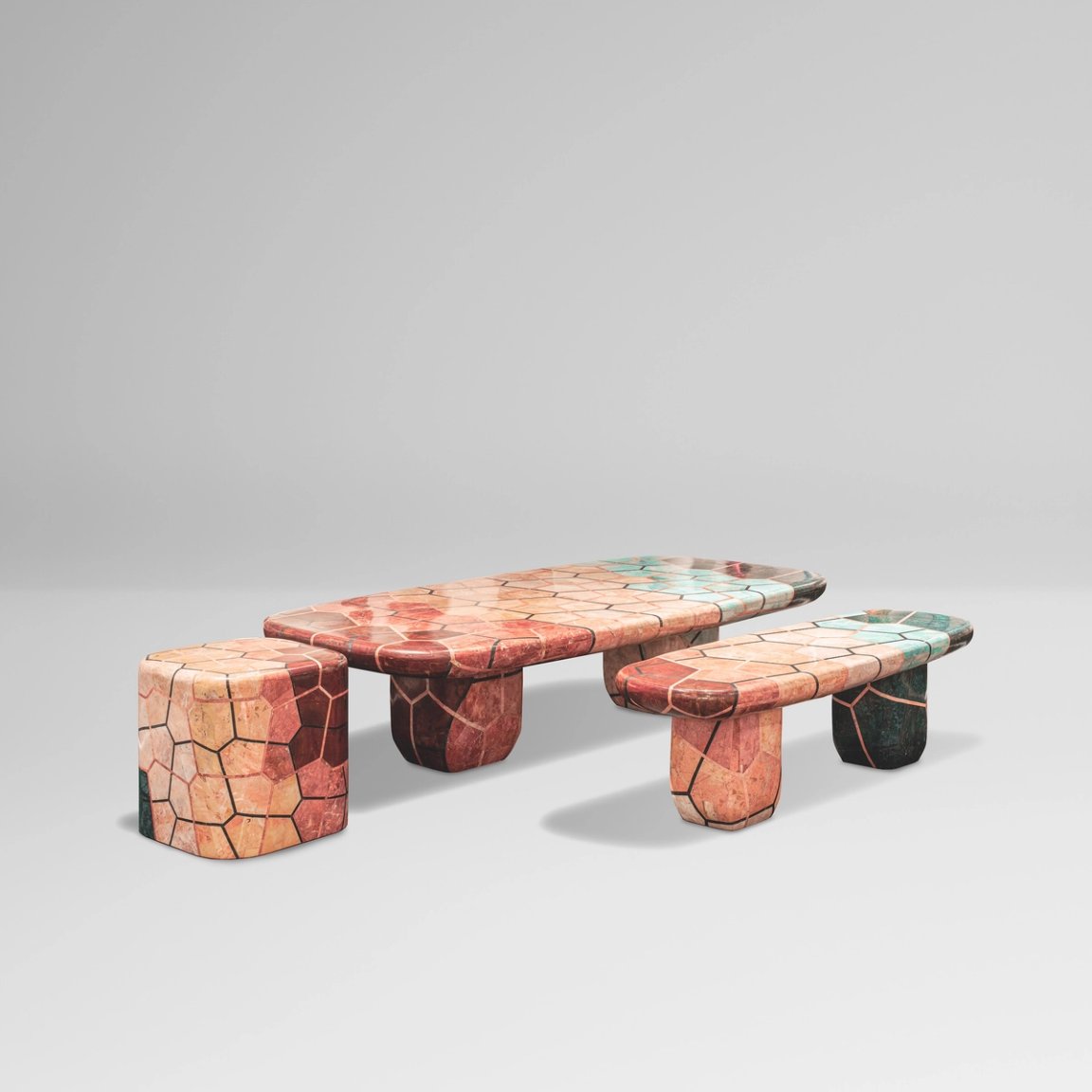 Nada Debs x Studio Lél-Gandhara Carapace Coffee Table #2-7